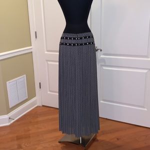 Michael Michael Kors lightweight maxi skirt with metal stud detail Size 4